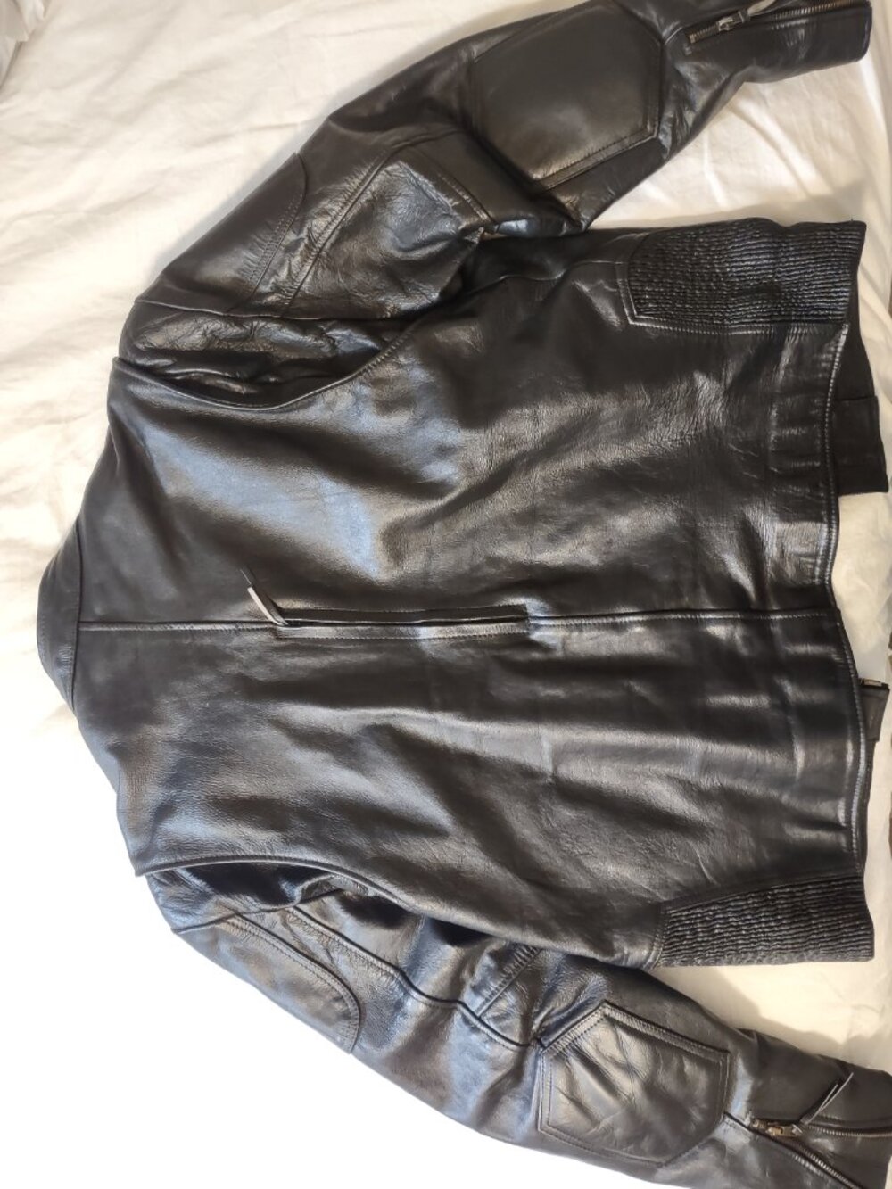 Select Leather Motorcycle Jacket - Picture 2 of 4